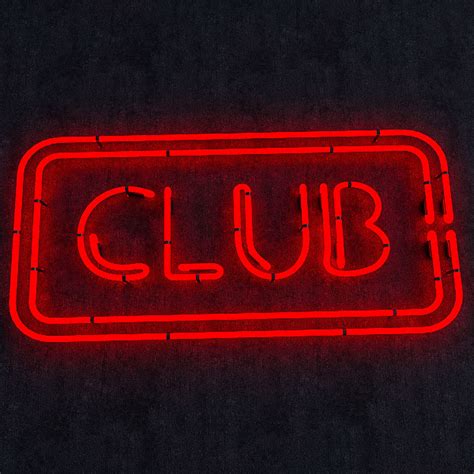 3D model Club Neon Sign VR / AR / low-poly | CGTrader