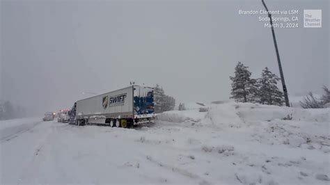 Sierra Nevada Digging Out After Fierce Blizzard - Videos from The ...