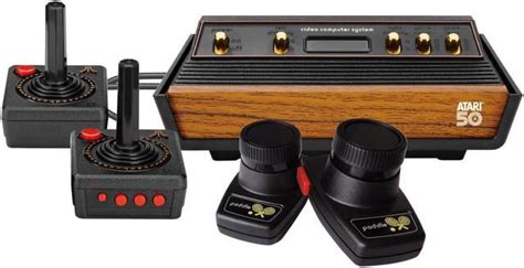 Atari Flashback Gold Console 50th Anniversary Edition, Retro Game ...