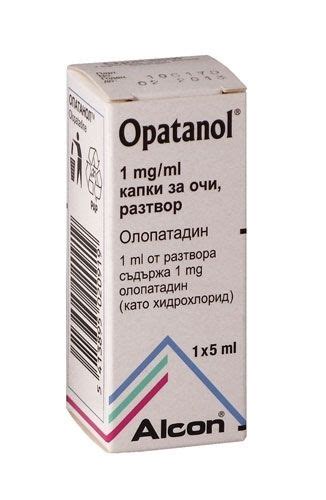 Opatanol 1mg/ml eye drops 5 ml