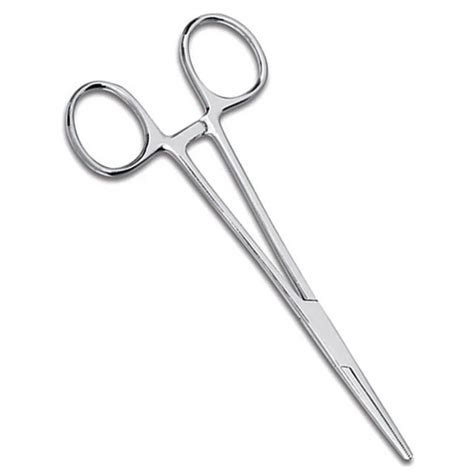 Kelly Hemostat Forceps - Straight - 5 1/2” - Stainless Steel | MyStethoscope.com