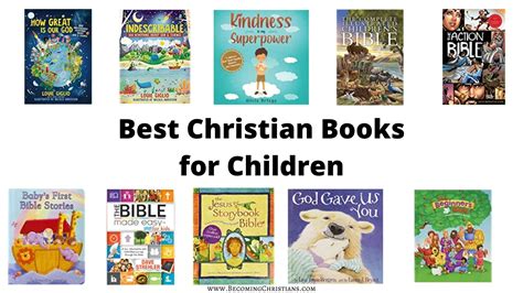 Best Christian books for children updated monthly | Becoming Christians