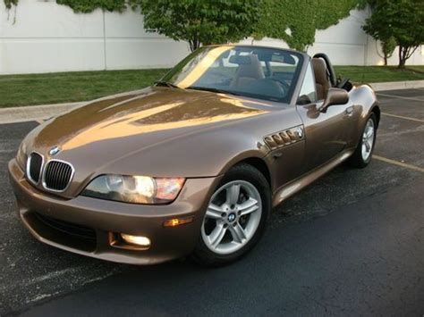 Find used 2001 BMW Z3 Roadster low miles 70k hardtop 5spd RARE COLOR california car !! in ...