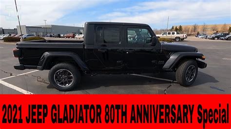 2021 JEEP GLADIATOR 80TH ANNIVERSARY 4X4 Special - YouTube