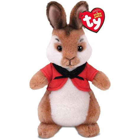 Ty Beanie Babies Peter Rabbit Collection , Flopsy Rabbit Licensed Plush Stuffed Animal Easter ...