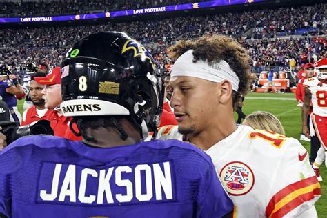 Chiefs’ Patrick Mahomes on Lamar Jackson: He’s the MVP for a reason ...