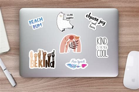 Multicolor laptop stickers, Shape : Rectangular, Round, Square at Best ...