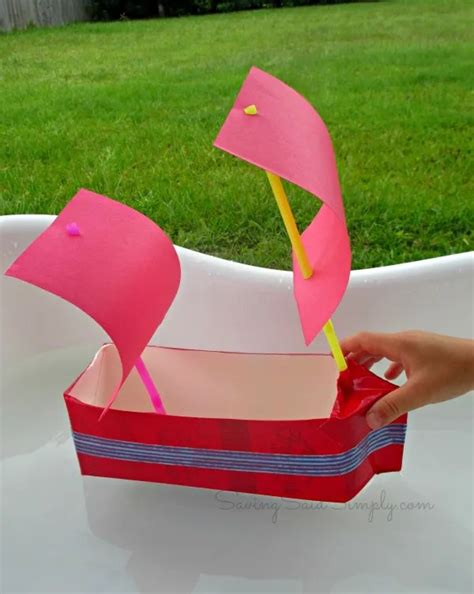 Kids Craft Idea: Milk Carton Boats - Raising Whasians