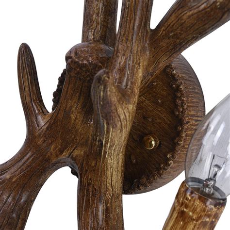 Farmhouse Retro Antler 2-Light Wall Sconce | Farmhouze Light, Antler Wall Sconce, Farmhouse Wall ...