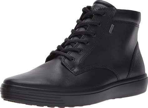 Amazon.com | ECCO Men's Soft 7 High Gore-tex Fashion Sneaker, Black, 13-13.5 | Fashion Sneakers