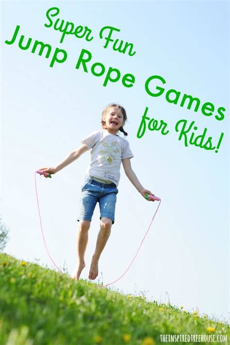 Jump Rope Challenges for Kids - The Inspired Treehouse