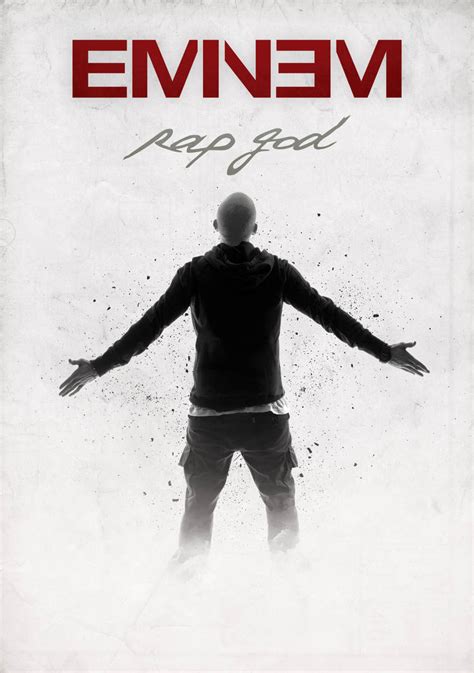 Eminem rap god poster FULL HD by NitroRex on DeviantArt