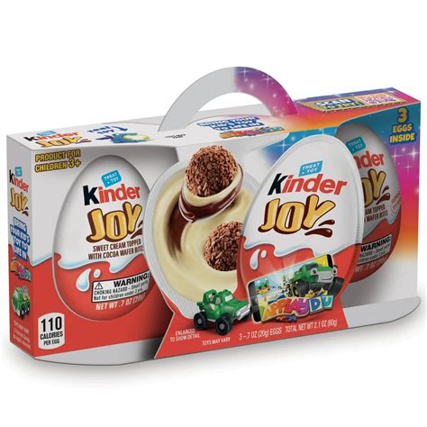 (6 Count) Kinder Joy Chocolate Candy Eggs With Toy Inside & Applaydu, 4.2 oz - Walmart.com ...