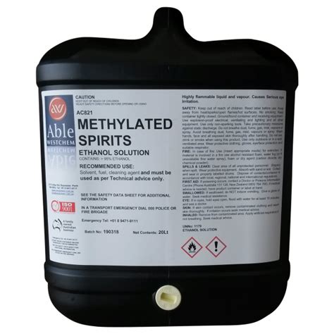 Methylated Spirits | Workshop Chemicals | Westchem