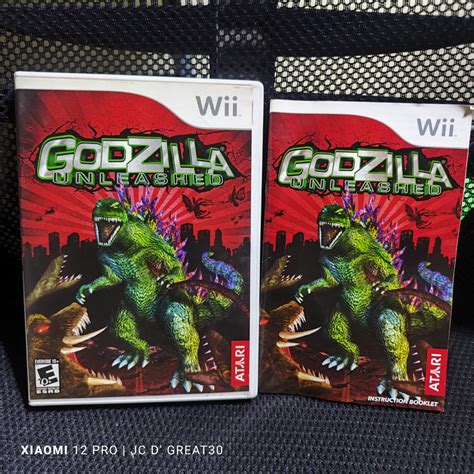 Godzilla Unleashed Wii game, Video Gaming, Video Games, Nintendo on Carousell