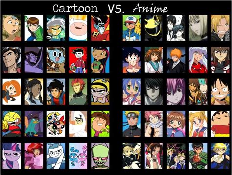 Anime Vs Cartoon (I) || Comparisons | Anime Amino