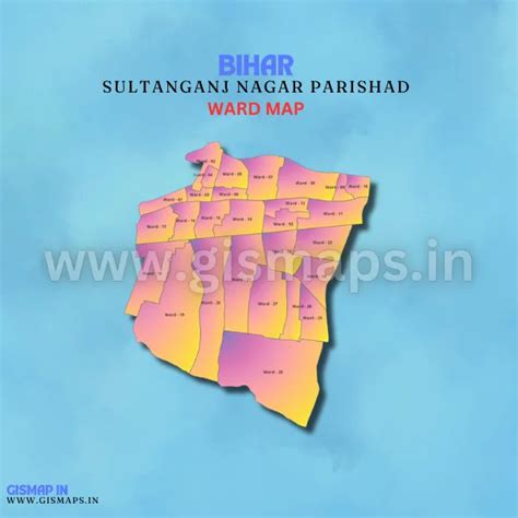 Sultanganj Nagar Parishad Ward Map