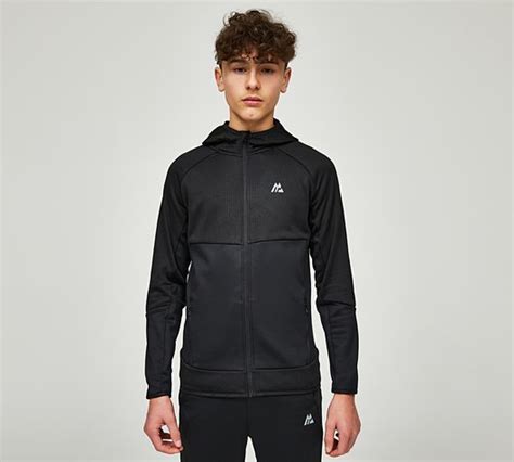 Montirex Junior Longitude Jacket | Black | Footasylum