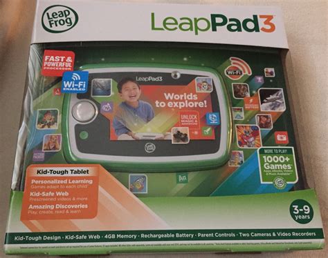 LeapFrog LeapPad 3 - Kid's Educational Games & Learning Tablet Review ...