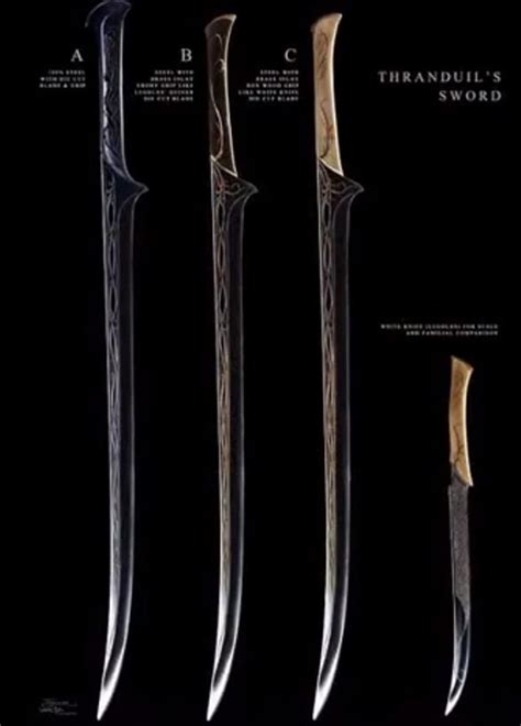 Thranduil sword concept art Fantasy Sword, Fantasy Armor, Fantasy Weapons, Tolkien, Swords And ...