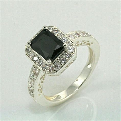 Pin by Michelle Evans on Black | Black onyx ring, Onyx engagement, Onyx ring