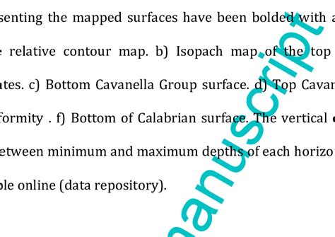 Isopach maps. a) simplified chronostratigraphic sketch (simplified ...