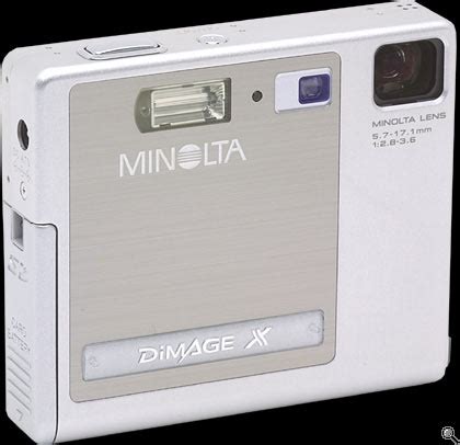 Minolta DiMAGE X Review: Digital Photography Review