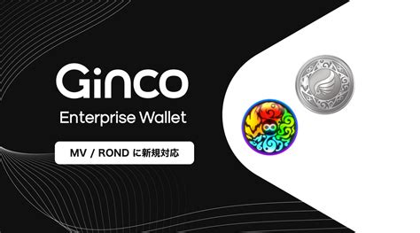 業務用暗号資産ウォレット「Ginco Enterprise Wallet」がMVとRONDに対応｜株式会社Gincoのプレスリリース