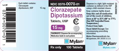 Clorazepate Dipotassium - wikidoc