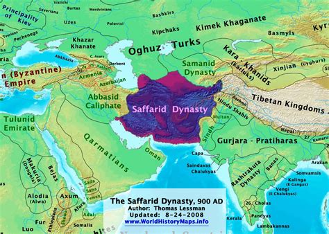 Saffarid Dynasty - World History Maps