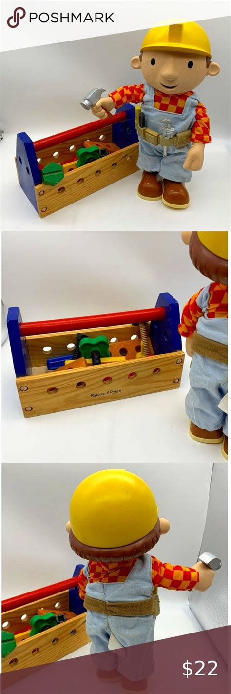 Bob the builder doll with toolbox | Bob the builder, Dolls, Tool box