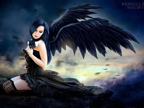 Beautiful | Gothic angel, Angel pictures, Gothic fantasy art