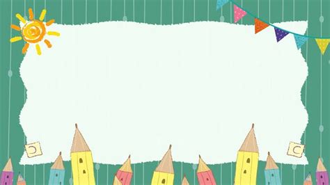 7 lovely cartoon powerpoint backgrounds | Desain pamflet, Template, Gambar