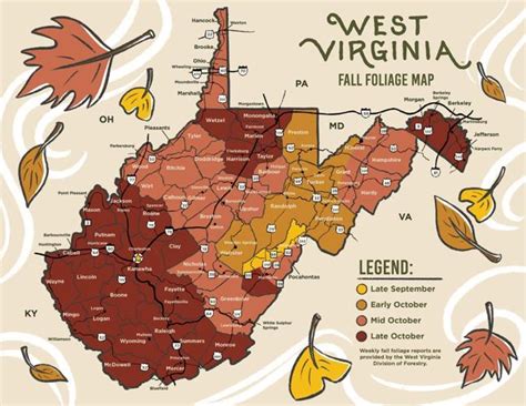 Fall foliage colors beginning to appear in West Virginia | News ...