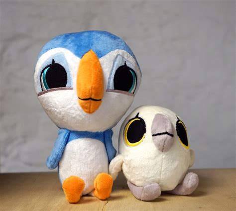 Official Merchandise Puffin Rock Oona & Baba Plush Handmade by Tigres Toys - Etsy