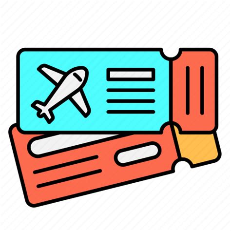 Ticket, boarding pass, flight, tourism, fly, plane, airplane icon - Download on Iconfinder