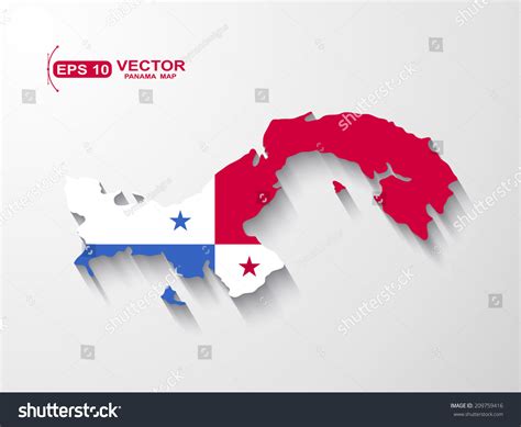 1,211 Panama flag map Images, Stock Photos & Vectors | Shutterstock