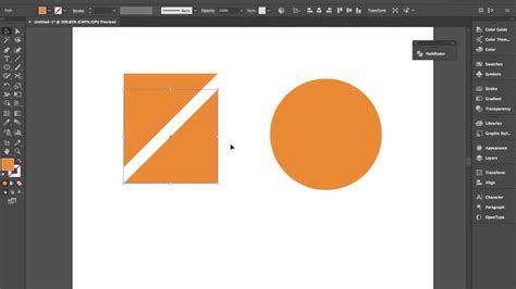 Adobe Illustrator Tutorial: Using the Scissors Tool to Cut Shapes - YouTube