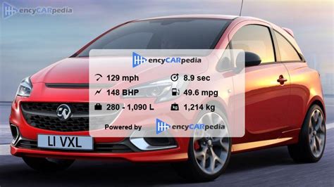 Vauxhall Corsa GSi specs (2018-2019), performance, dimensions ...