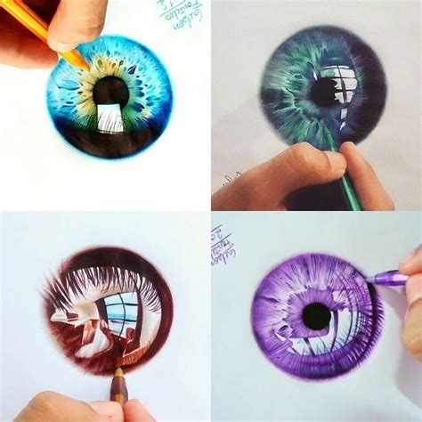 A Master Class in Drawing Eyes Irises and Pupils | Eye drawing ...