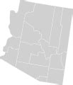 Arizona Subdivisions Map