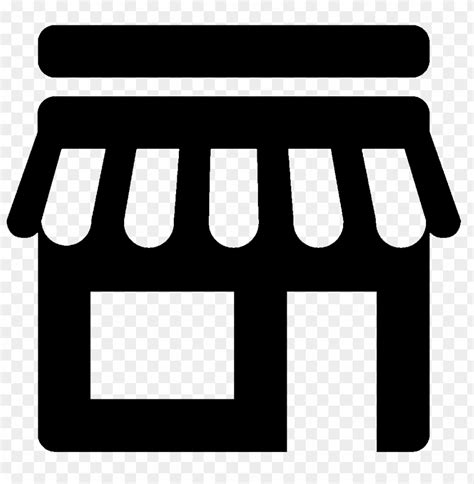 Free Store Market Shop Black Icon PNG Transparent With Clear Background ...