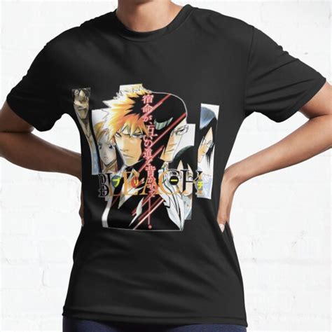 Bleach T-Shirts - Bleach Japan Manga Anime Active T-Shirt RB1408 ...