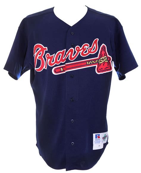 Lot Detail - 1994 Bobby Cox Atlanta Braves Batting Practice Jersey w ...