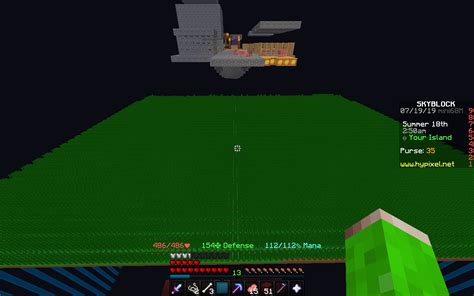 A small sugar cane farm (Trying to get speedster armor) | Hypixel Forums