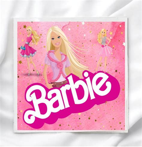 Fabric Panel, Barbie Quilt Block, Quilt Square, Quiltmaking, Fabric Square, Digital Image ...