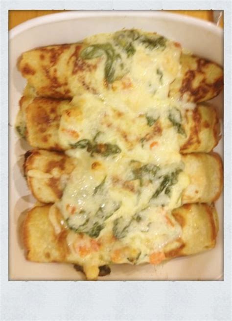 Shrimp Florentine Crepes | Dinner crepes, Seafood crepes recipe, Crepe recipe savory