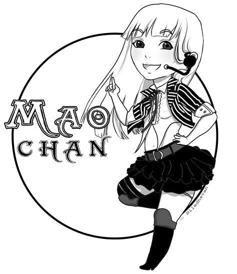 Mao-chan cosplay & art