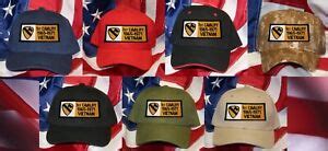 1ST CAVALRY DIVISION VIETNAM WAR VET HAT PATCH CAP 1ST CAV US ARMY GARY OWEN | eBay
