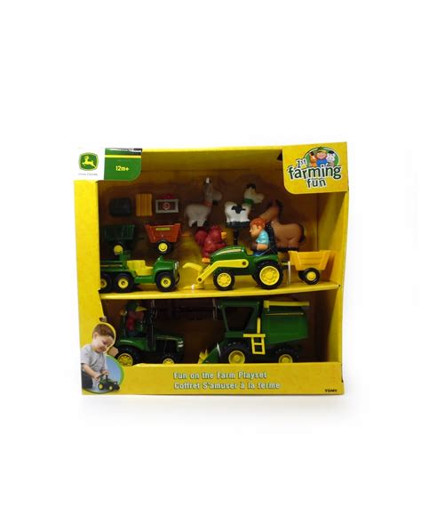 John Deere® Fun on the Farm Play Set - Fort Brands